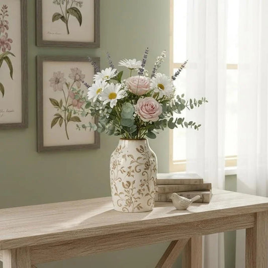 Blomsterlund Dekorativ Keramikvas