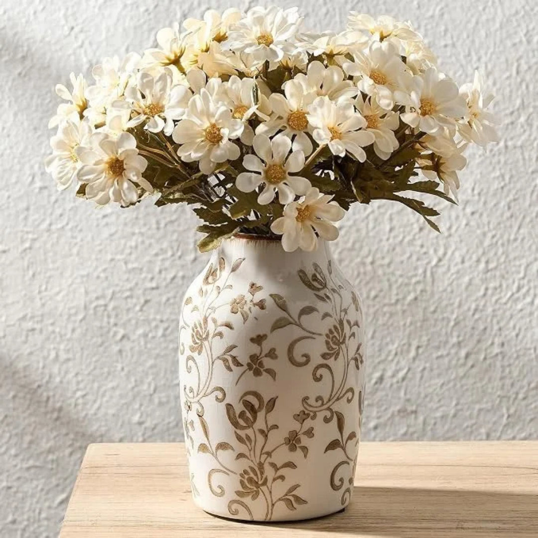 Blomsterlund Dekorativ Keramikvas