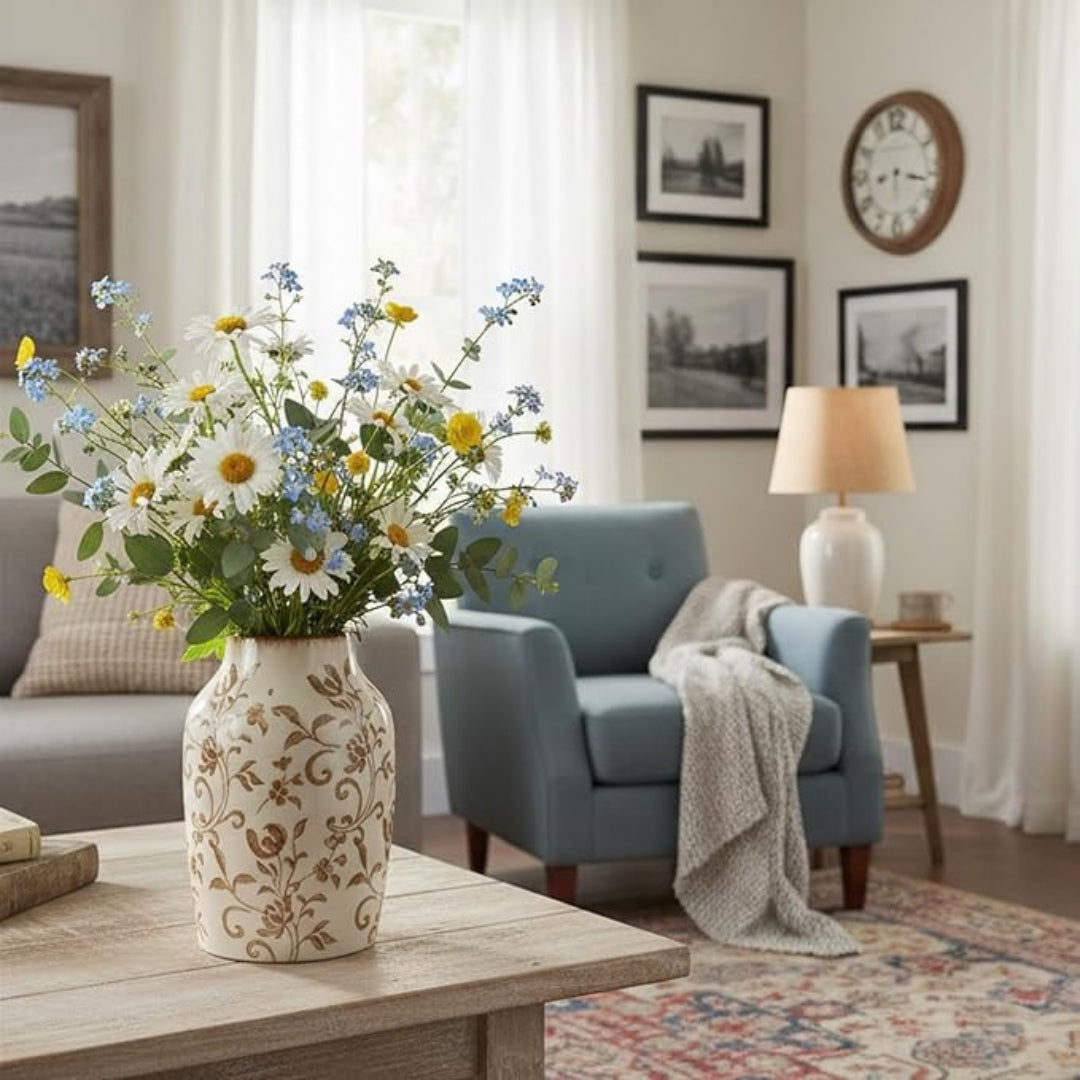 Blomsterlund Dekorativ Keramikvas