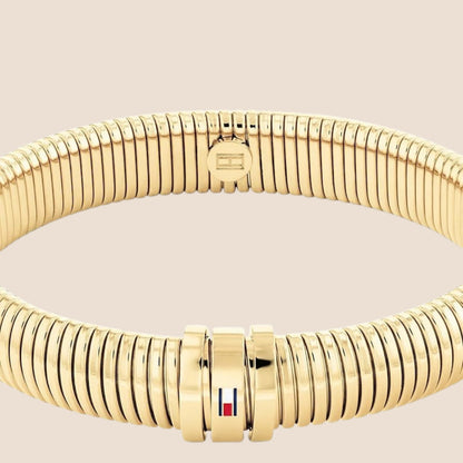 Gyllene Flexibel Armring